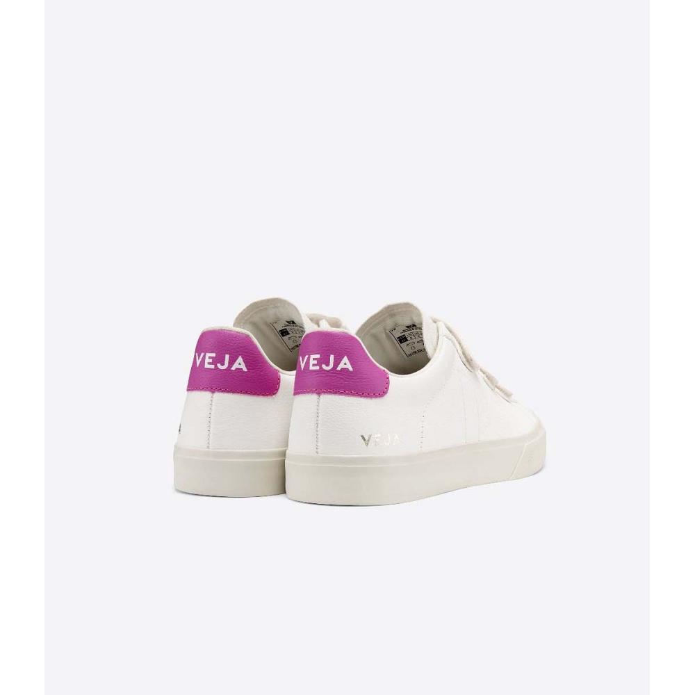 Αθλητικά Παπούτσια γυναικεια Veja RECIFE CHROMEFREE White/Purple | GR 624DFM